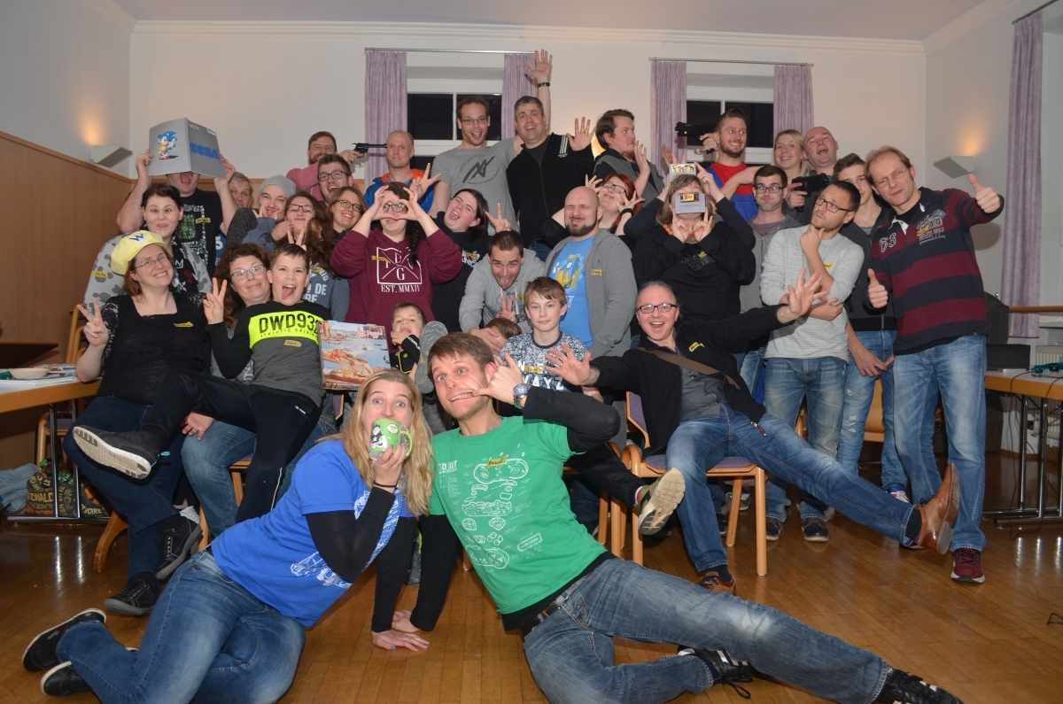 Unsere Truppe der Retro Gaming Family! 